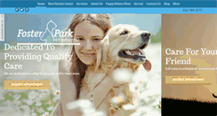 Desktop Screenshot of fosterparkpethospital.com